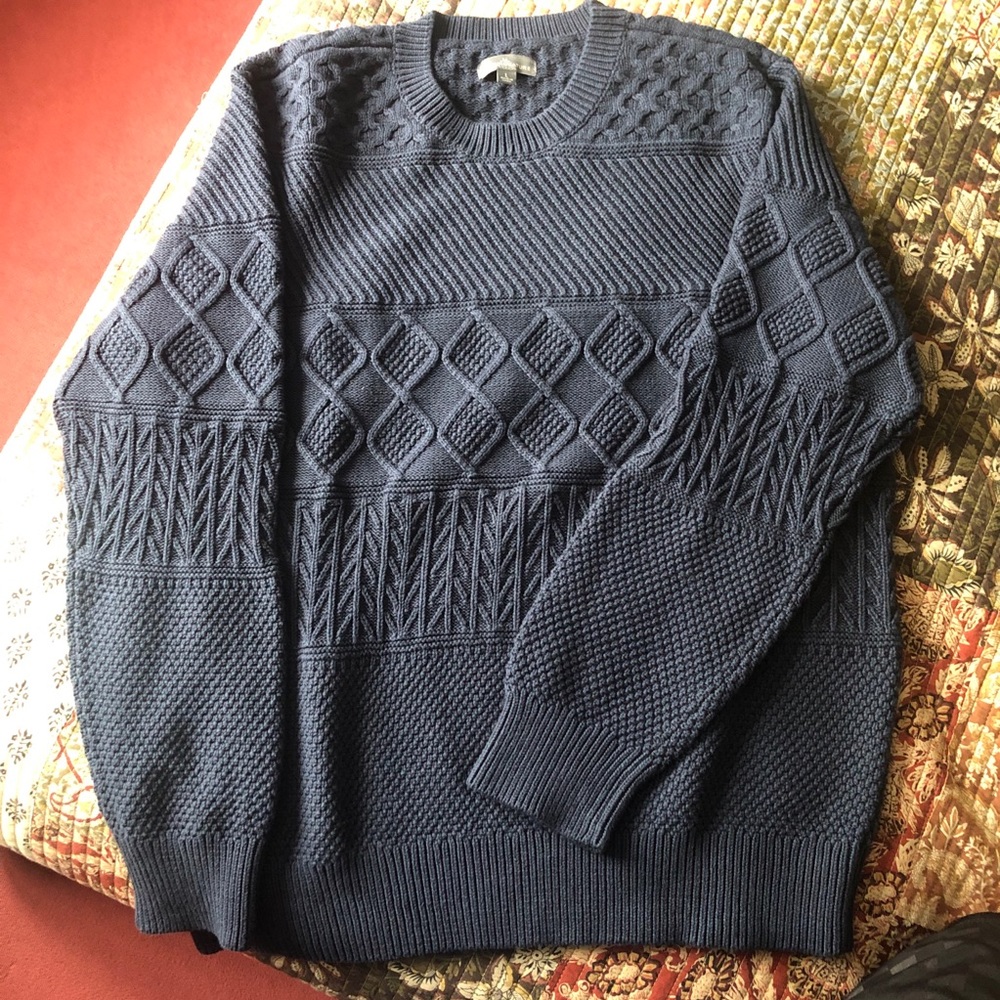🎣 L.L. Bean Men’s Cotton Fisherman Sweater 🎣